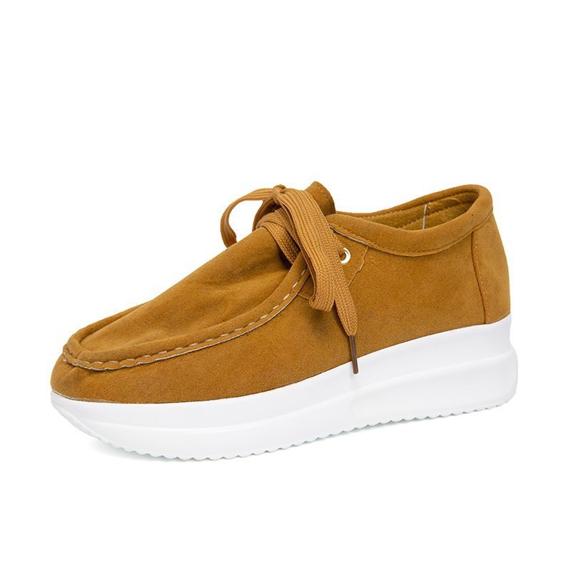 Lace Up Thick Casual Sports Shoes