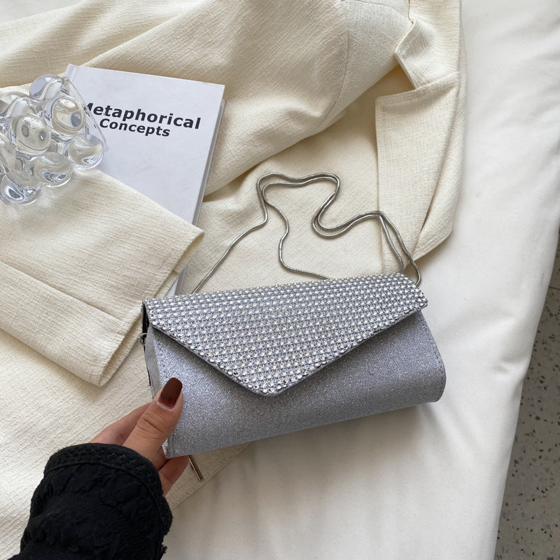 Chain Messenger Square Bag