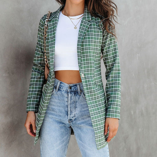 Autumn Plaid Jacket