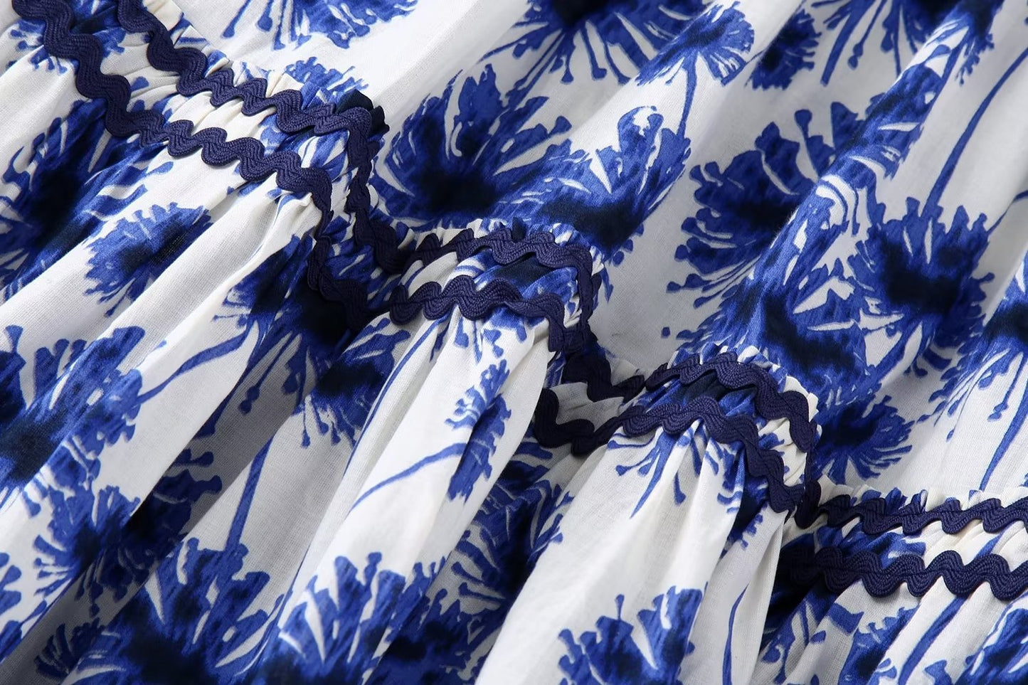 high waist floral printed skirt