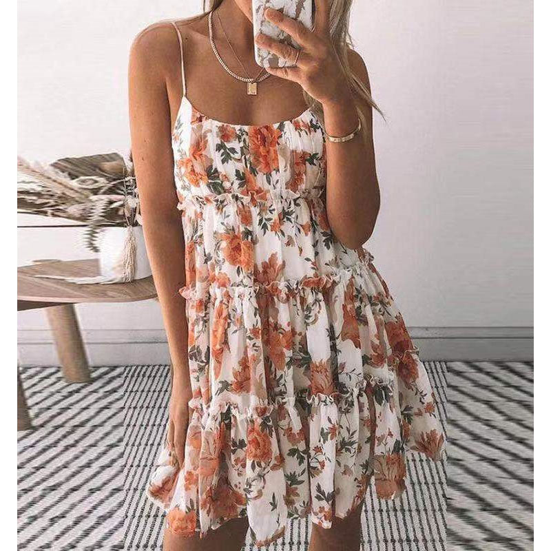 Print Loose Sling Short