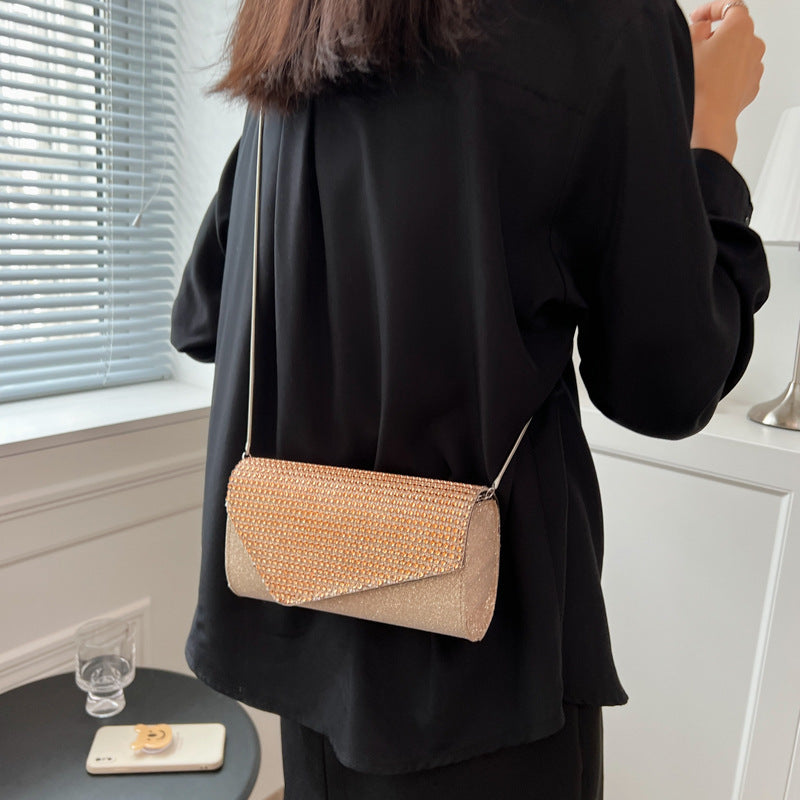 Chain Messenger Square Bag