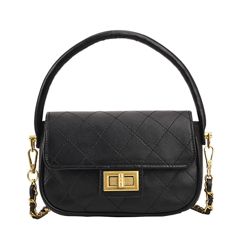 Portable Rhombus Cross body Handbag