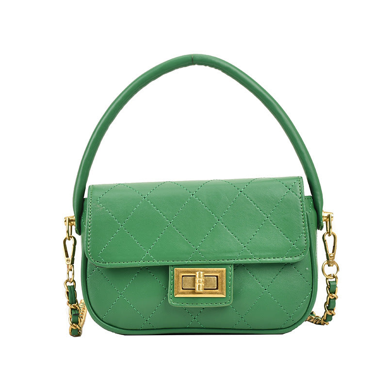 Portable Rhombus Cross body Handbag