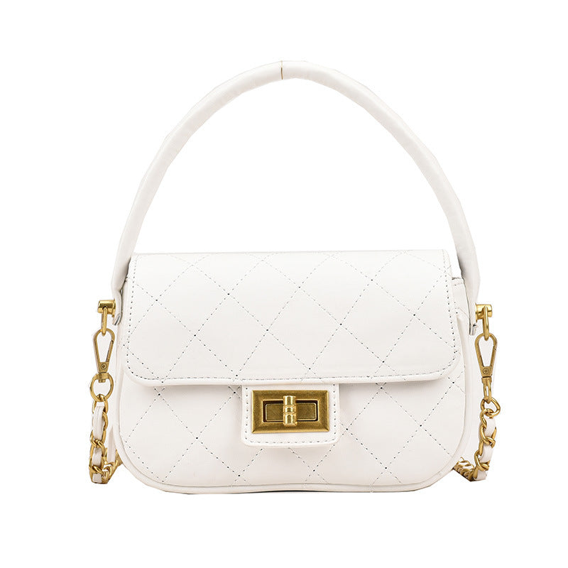 Portable Rhombus Cross body Handbag