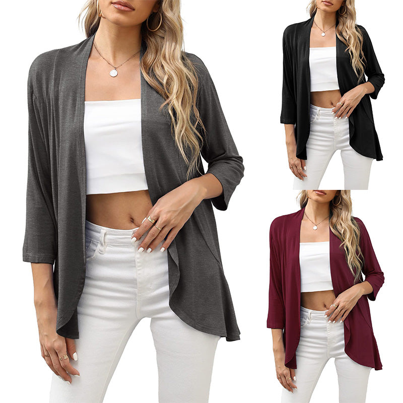 Plain Mid Sleeve Top