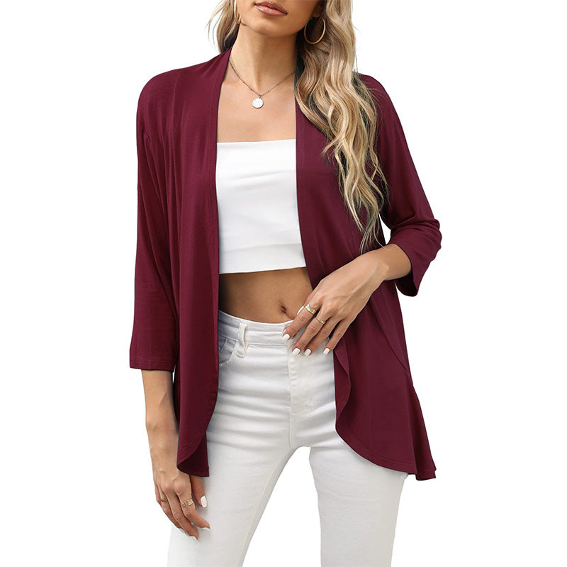 Plain Mid Sleeve Top