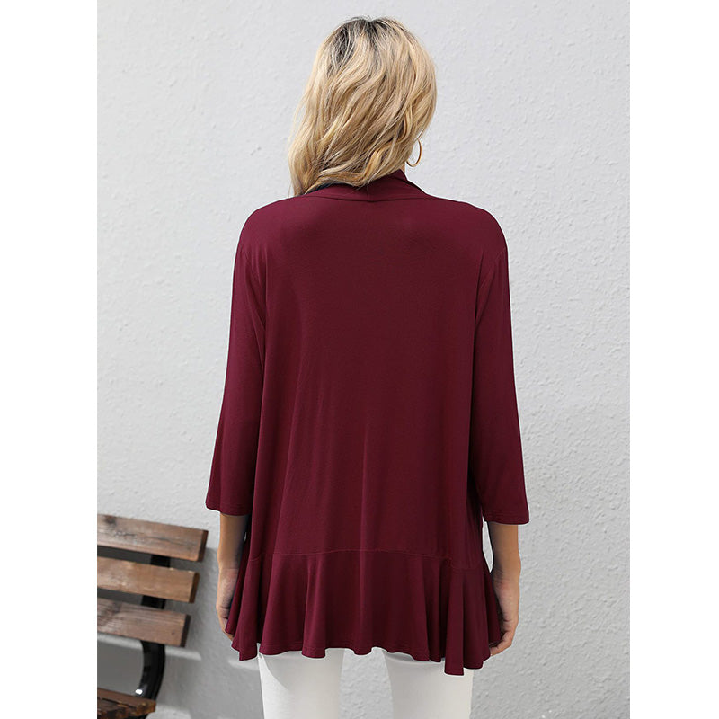 Plain Mid Sleeve Top