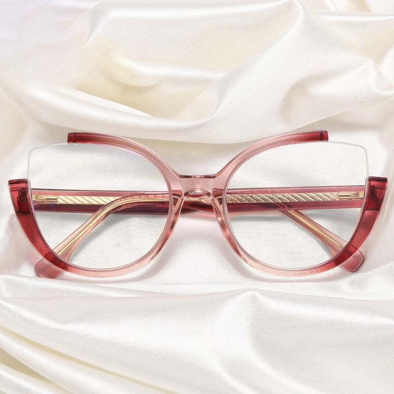 Half-Frame Imitation Sunglasses