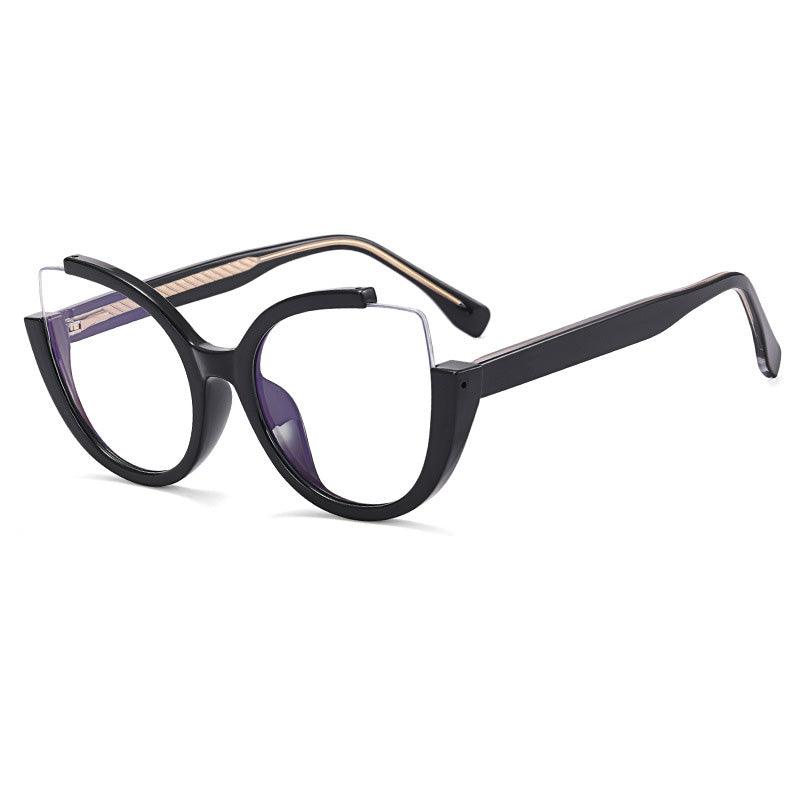 Half-Frame Imitation Sunglasses