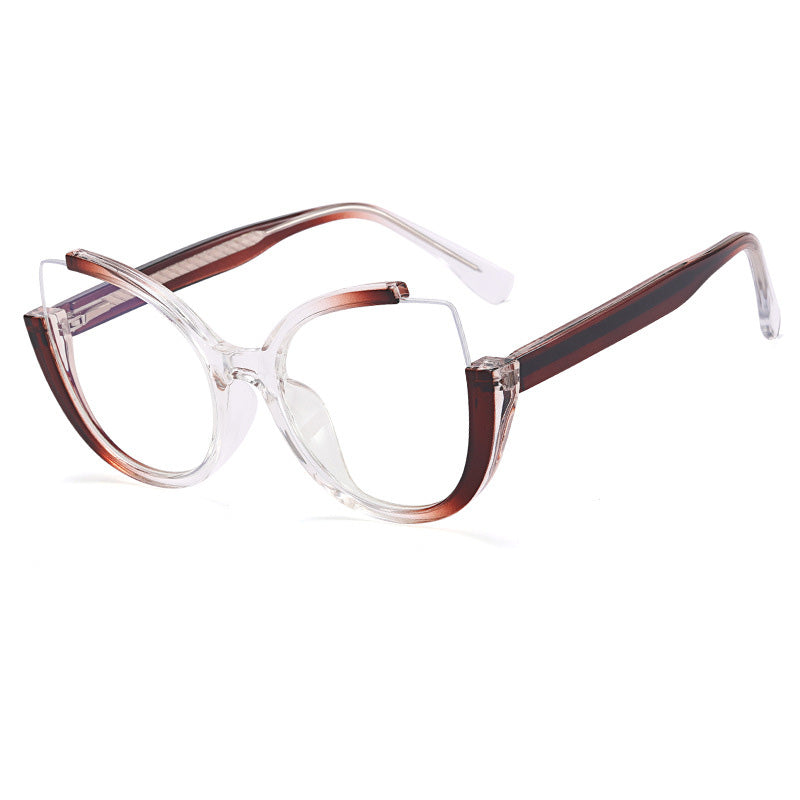 Half-Frame Imitation Sunglasses