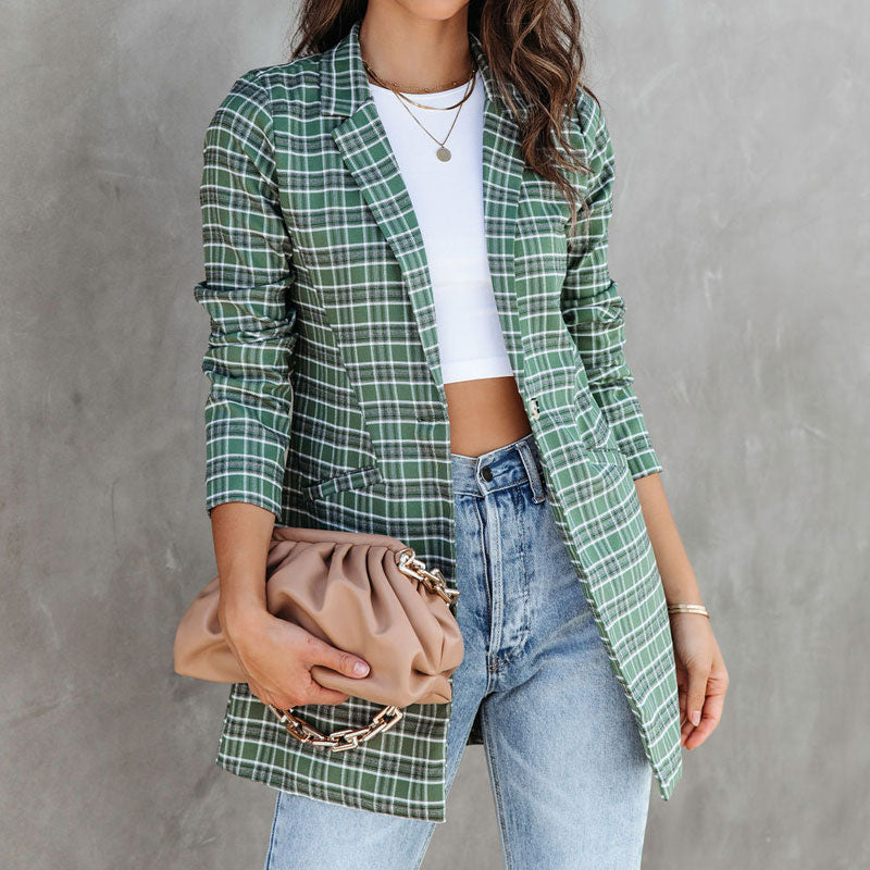 Autumn Plaid Jacket