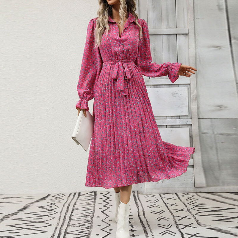 Long Sleeve Big Hem Dress