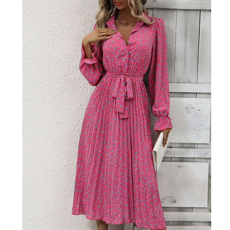 Long Sleeve Big Hem Dress