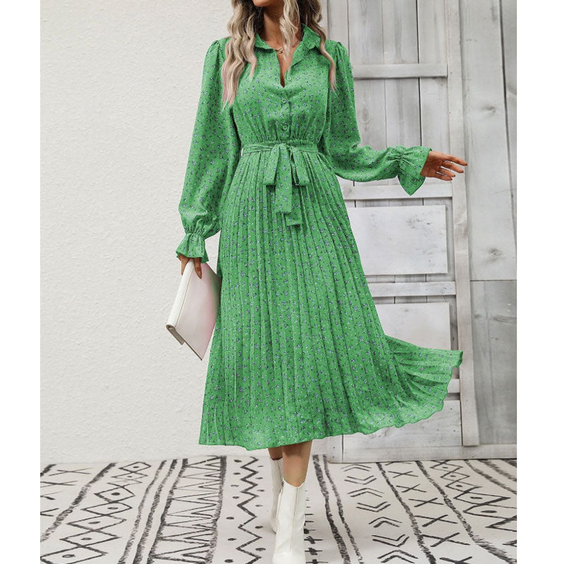 Long Sleeve Big Hem Dress